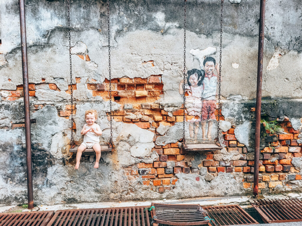 Streetart Maleisië Georgetown Penang